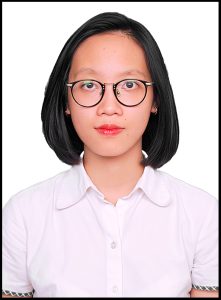 Tu Linh Nguyen, professional headshot photo, Tu is the recipient of the Pacrim Hospitality Services Inc. Endowed Award for Excellence in Tourism and Hospitality Management. Tu has on a white shirt, she has glasses and shoulder length dark hair, She appears to be of Asian decent. 