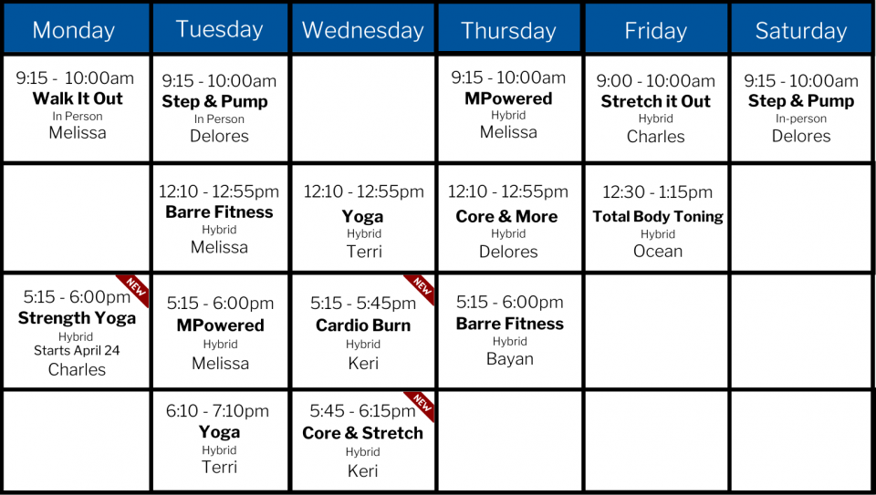 Fitness Classes