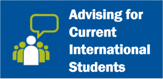 Advising for Current International Students